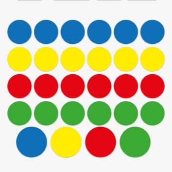 StormIT-Design raamsticker stippen confetti