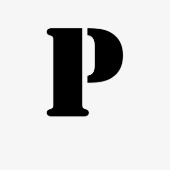 Losse plakletter P-Stencil