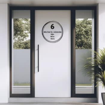 Stormit Design-voordeursticker-century