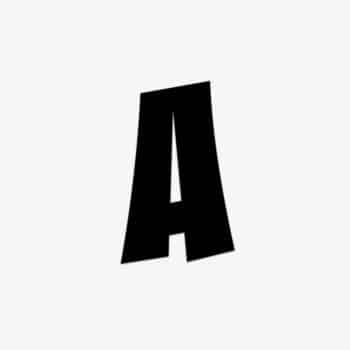 Losse plakletter A-Badaboom