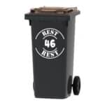 Container-Kliko sticker Restafval