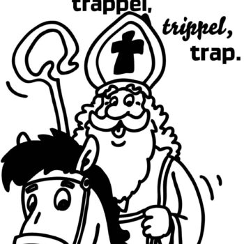 Sint Zachtjes gaan de paardevoetjes