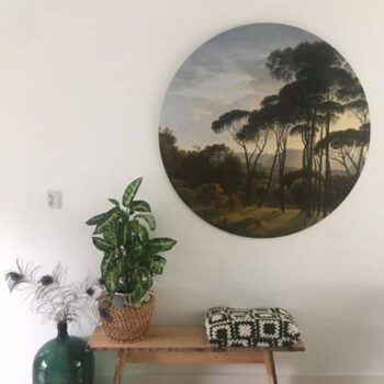 StormIT-Design Muurcirkel Bos-sfeer-1