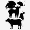 raamsticker boerderijdieren 5