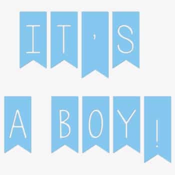 StormIT-Design-geboren It's A Boy