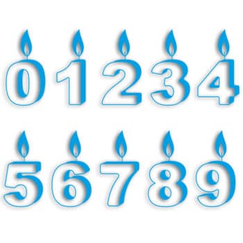 verjaardag aftelkalender herbruikbaar