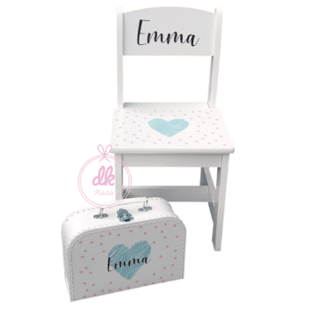 Geboortestoel en kinderkoffertje Emma PlakHet
