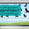Herbruikbare raamstickers, naamborden en muurcirkels, Gepersonaliseerde Cadeaus, Geboortestickers , nu ook rompers met naam en container stickers! Scoor nu de leukste raamstickers