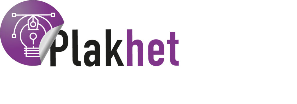 Plakhet gepersonaliseerde stickers