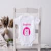 ROMPER Egel met naam 1 ROMPER Egel met naam PlakHet