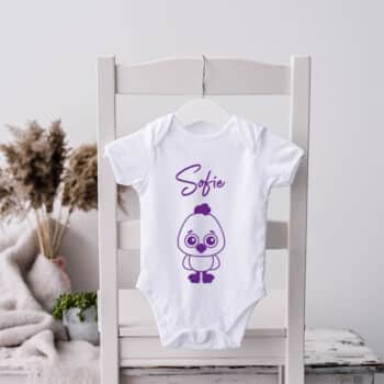 ROMPER Kuiken met naam PlakHet