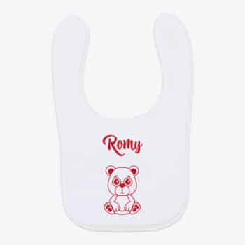 Slabbetje Beertje met naam PlakHet