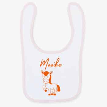 Slabbetje Paard met naam PlakHet