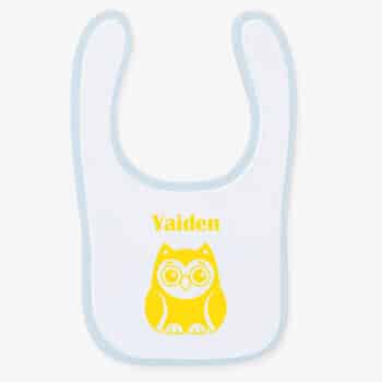 Slabbetje Uil met naam PlakHet