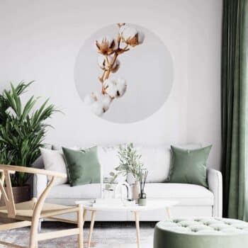 a living room with a couch and a coffee table