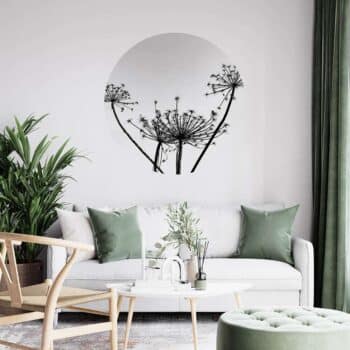 a living room with a couch and a coffee table