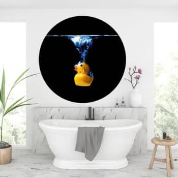 Muurcirkel badkamer badeend