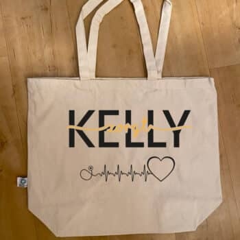 katoenen schoudertas