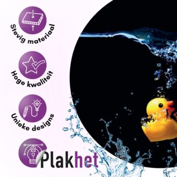 muurcirkel badeend spec