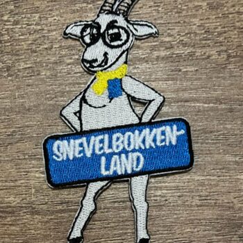 carnavalsembleem met plaatsnaambord HDL