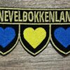 Snevelbokkenland embleem met 3 hartjes