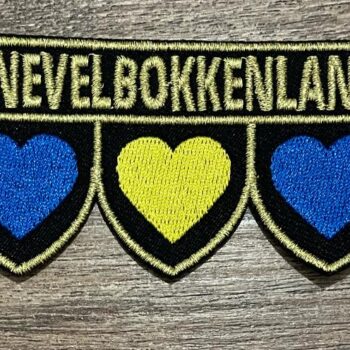 Snevelbokkenland embleem met 3 hartjes