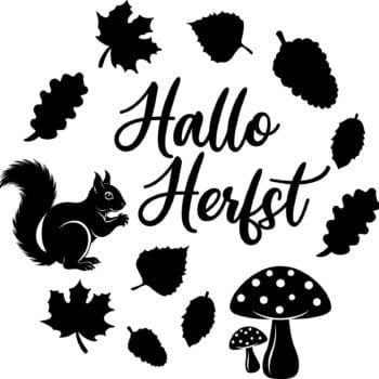 Hallo Herfst cirkel