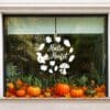 herbruikbare raamsticker herfst - hallo herfst