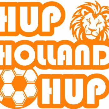 Hup Holland Hup met Leeuw en Bal