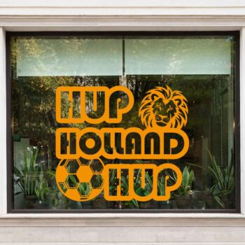 Hup Holland Hup met Leeuw en Bal