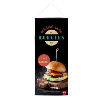 Beursbanner met eigen ontwerp
