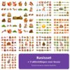 Herbruikbare raamstickers set: Seizoensraam voordeelpakket met basisset en 3 uitbreidingen naar keuze