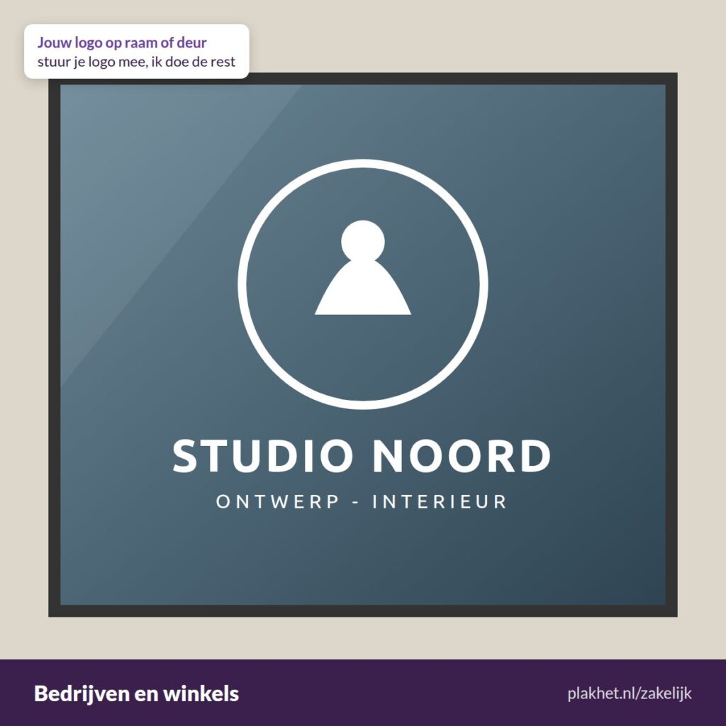 zakelijk-logo-sticker-raam Logo sticker raam - Logo sticker voor raam of deur