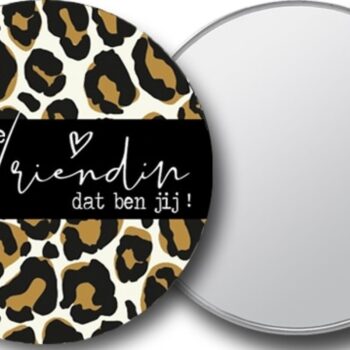 Zakspiegeltje liefste vriendin - stormIT-Design Spiegeltje Liefste vriendin