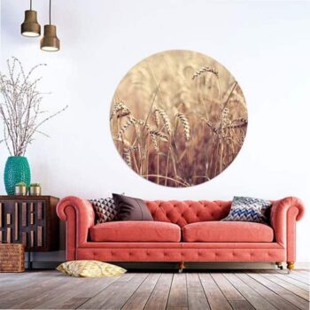 StormIT-Design Muurcirkel Granen