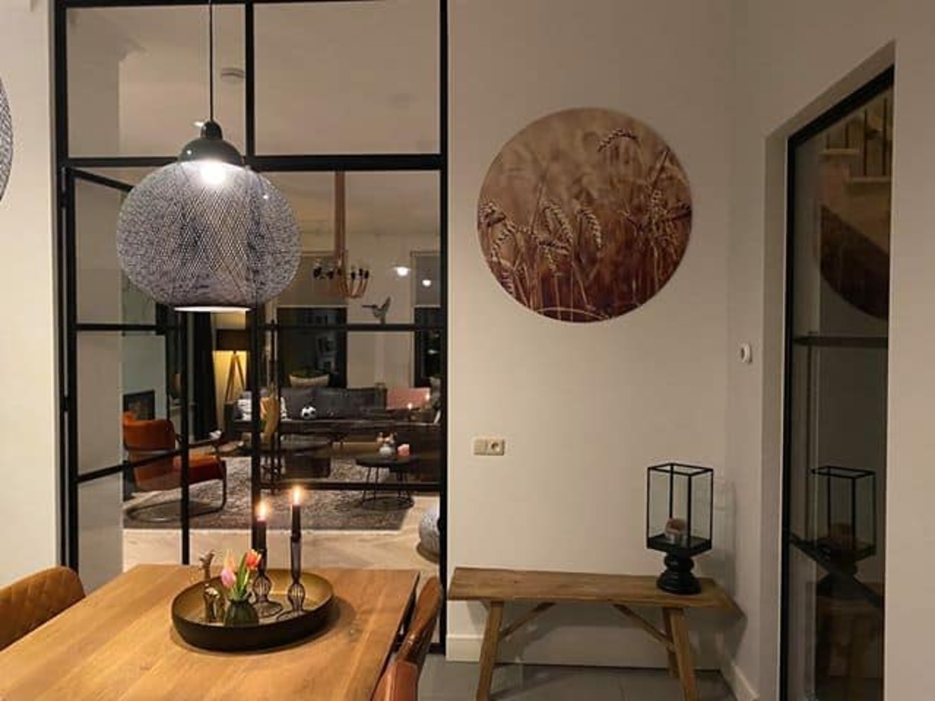 StormIT-Design Muurcirkel Granen-sfeer-1