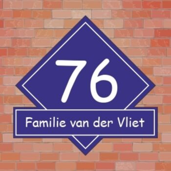 Naambord K322 PlakHet