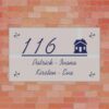 Matglas naambord M86 PlakHet
