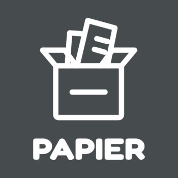 Container sticker papier ontwerp