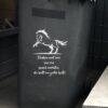 Kliko sticker denken moet men aan een paard overlaten - Denken moet men aan een paard overlaten, die heeft een groter hoofd