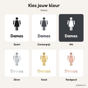 deur dames kleuren