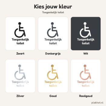 deur toegankelijk kleuren