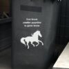 Kliko sticker een leven zonder paarden - Een leven zonder paarden is geen leven