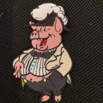 Bestel officiële Embleem Krullendonk Varken | Plak Het