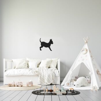 Muursticker chihuahua in de kinderkamer