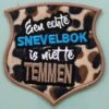Embleem Snevelbok