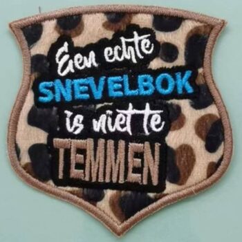 Embleem Snevelbok