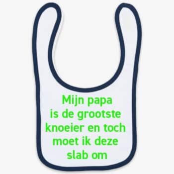 Slabbetje Grootste knoeier PlakHet