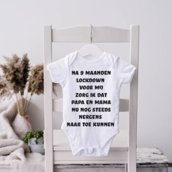 Romper 9 maanden lockdown - rOMPER Na 9 maanden lockdown PlakHet