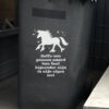 Kliko sticker eenhoorn - Zelfs een gewoon paard kan heel bijzonder zijn in zijn eigen wei